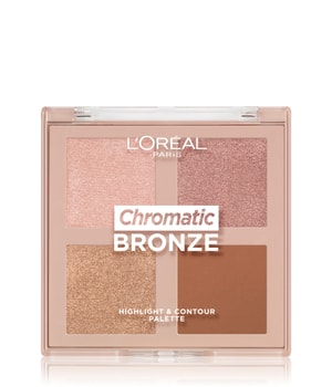 L'Oréal Paris Chromatic Bronze Highlight & Contour Make-up Palette  no_color