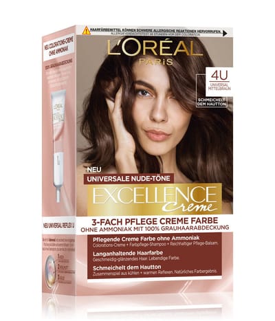 L'Oréal Paris Excellence Crème Nudes Haarfarbe 1 Stk 3600524000073 base-shot_de