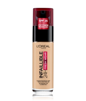 L'Oréal Paris Infaillible 24H Fresh Wear Flüssige Foundation 30 ml für Frauen, Farbe: Nr. 100 - Linen