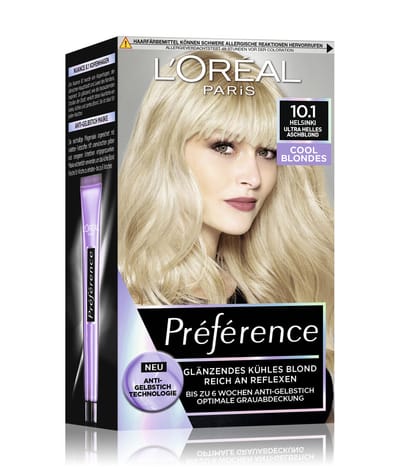 L'Oréal Paris Préférence Cool Blondes Haarfarbe 1 Stk 3600523947188 base-shot_de
