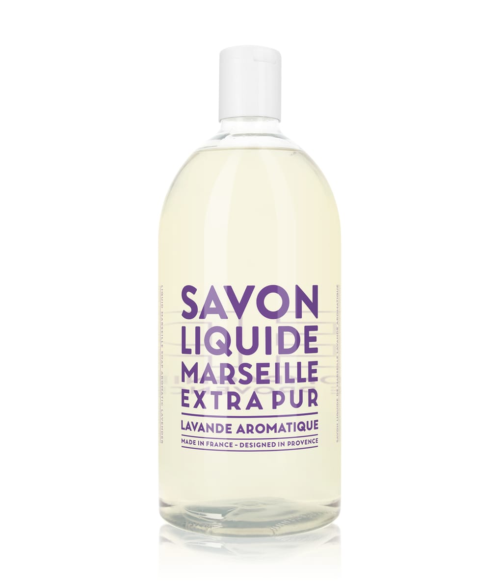 La Compagnie de Provence Savon Liquide Marseille Extra Pur Flüssigseife 1000 ml 3551780000058 base-shot_de