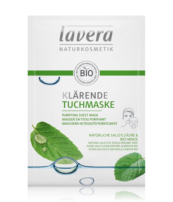 Produktbild 1 von 2, lavera Klärend Tuchmaske