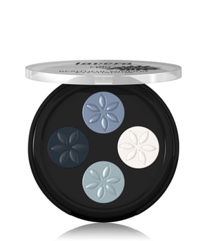 lavera Trend sensitiv Beautiful Mineral Quattro Lidschatten Palette  Nr. 07 - Blue Platinum