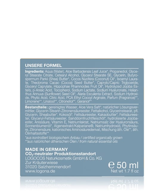 Logona Age Protection Nachtcreme 50 ml 4055297146876 visual-shot_de
