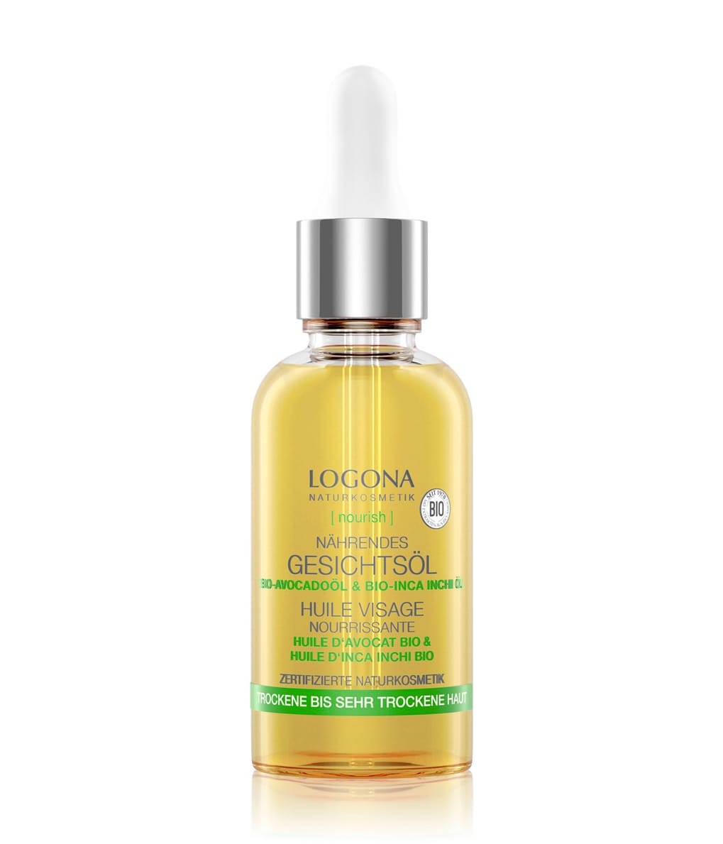 Logona Bio-Avocado & Bio-Inca Inchi Öl Gesichtsöl 30 ml 4017645016644 base-shot_de