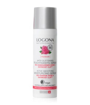 Logona Bio-Damaszener Rose & Daymoist CLN Aktiv glättend Gesichtsserum  30 ml