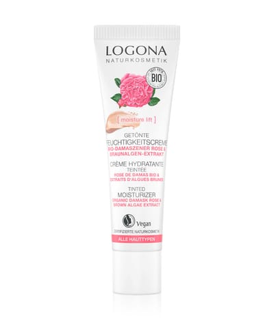 Logona Bio-Damaszener Rose & Kalpariane Getönte Gesichtscreme 30 ml 4017645018754 base-shot_de