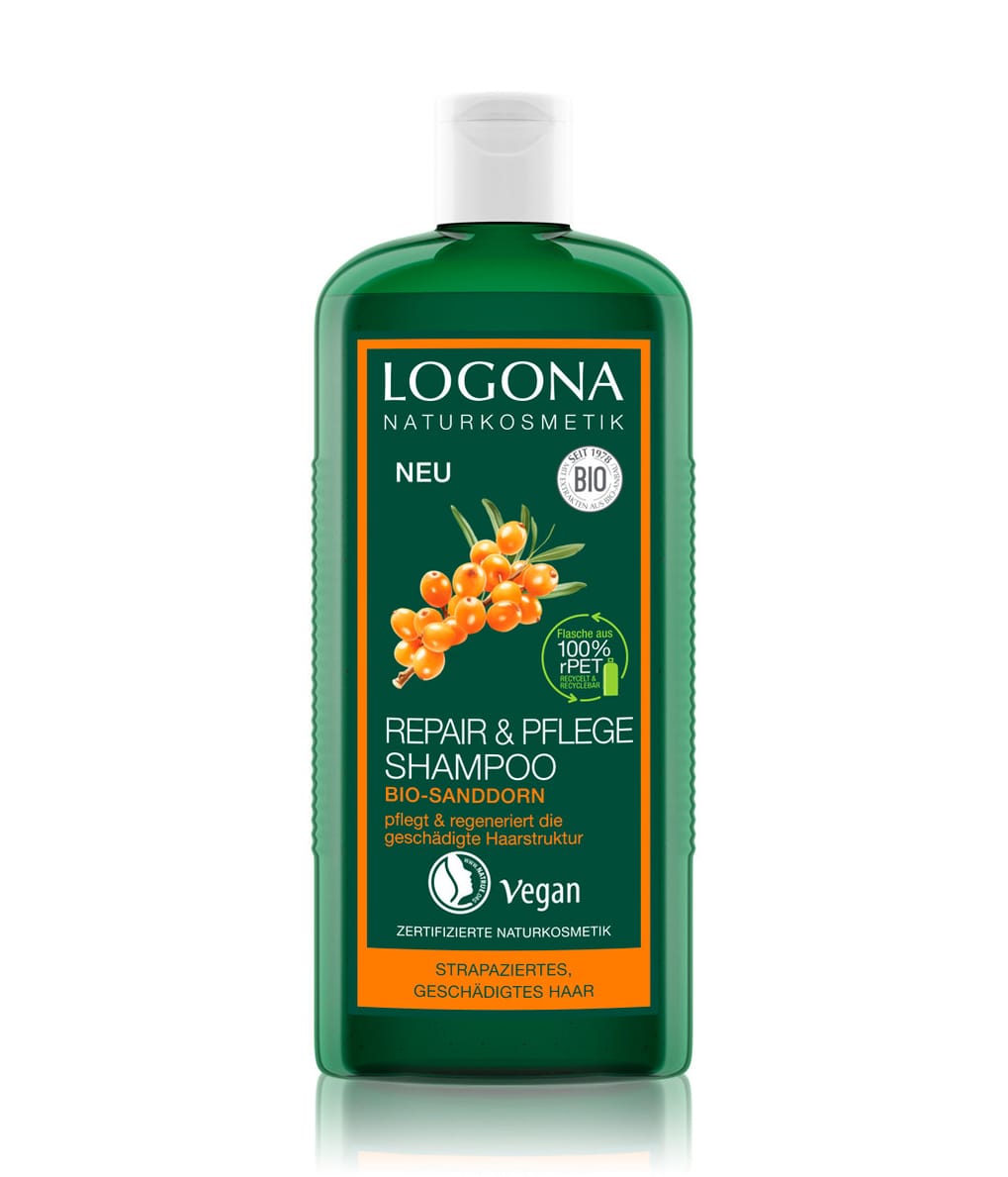 Logona Bio-Sanddorn Haarshampoo 250 ml 4017645019720 base-shot_de
