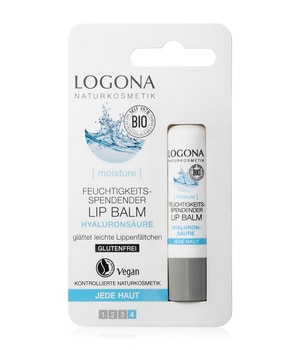 Logona Hyaluronsäure Feuchtigkeitsspendend Lippenbalsam  Transparent