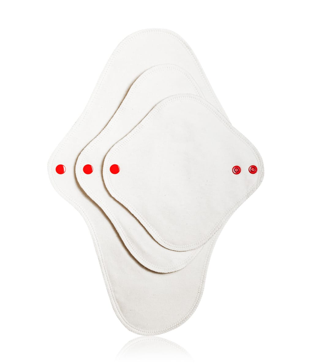 Lunette Reusable Pad Periodenunterwäsche 3 Stk 6438458100678 base-shot_de