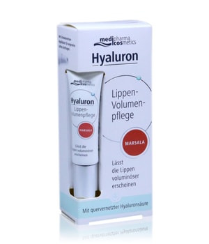 medipharma cosmetics Hyaluron Volumenpflege Lippenbalsam 7 ml unisex, Farbe: Marsala