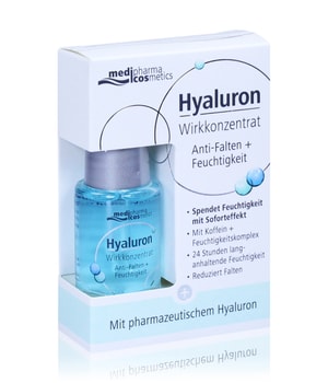 medipharma cosmetics Hyaluron Wirkkonzentrat Anti-Falten+Feuchtigkeit Gesichtsfluid  13 ml