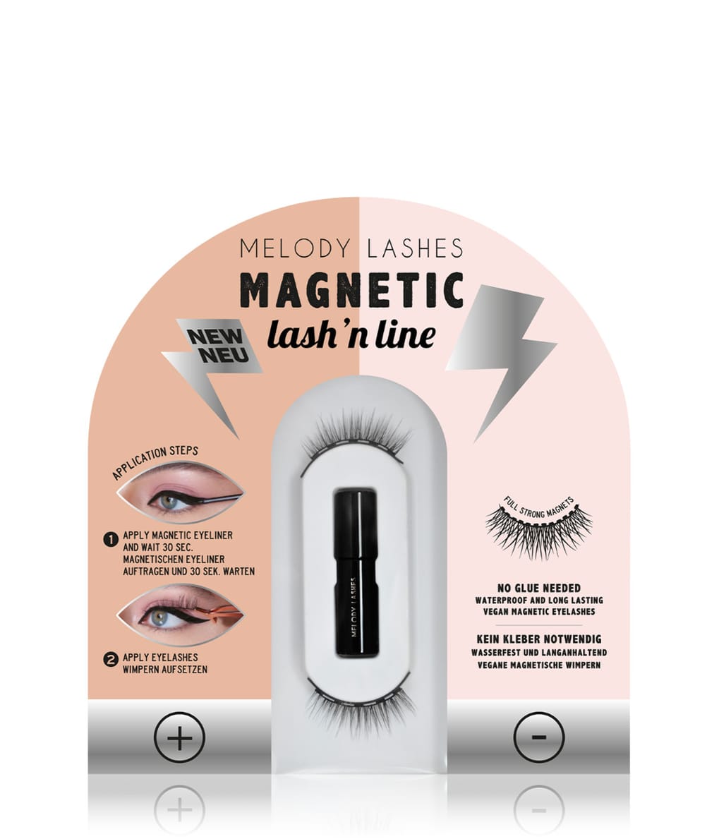 MELODY LASHES Magnetic Lash n line Wimpern 1 Stk 4260581080945 base-shot_de