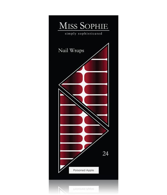 Miss Sophie Poisoned Apple Nagelfolie 24 Stk 4260453592262 detail-shot_de