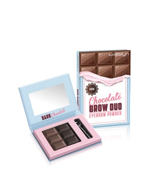 Misslyn Chocolate Brow Duo Eyebrow Powder Augenbrauen Palette  Dark Chocolate