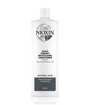 Nioxin System 2 Naturbelassenes Haar - Sichtbar Dünner Werdendes Haar Conditioner 1000 ml für Frauen