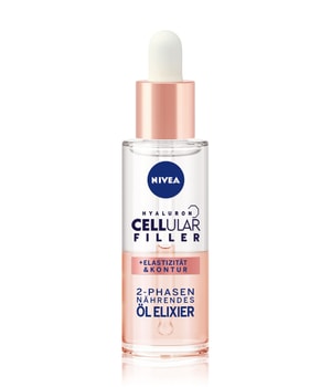 NIVEA Hyaluron Cellular Filler + Elastizität & Kontur 2-Phasen Gesichtsöl  30 ml