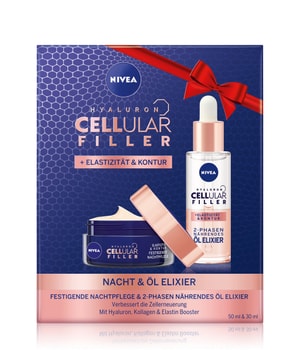 NIVEA Hyaluron Cellular Nachtpflege Gesichtspflegeset  1 Stk