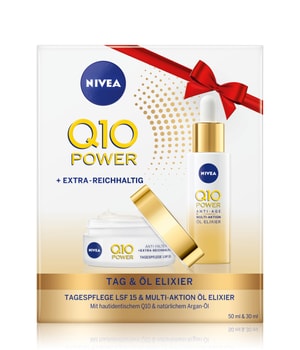 NIVEA Q10 Power Extra reichhaltige Tagespflege Gesichtspflegeset  1 Stk