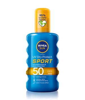 Nivea SUN UV Dry Protect Sport Transparent LSF 50 Sonnenspray 200 ml unisex