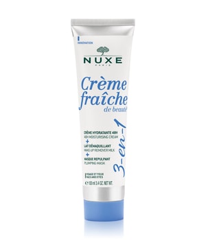 NUXE Crème Fraîche de Beauté 3-in-1 Multifunktionspflege Reinigung, Feuchtigkeitscreme und Maske Gesichtscreme