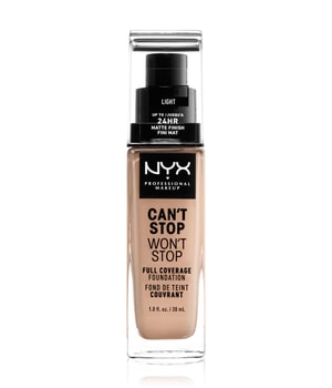 NYX Professional Makeup Can't Stop Won't Stop 24-Hour Foundation Flüssige Foundation