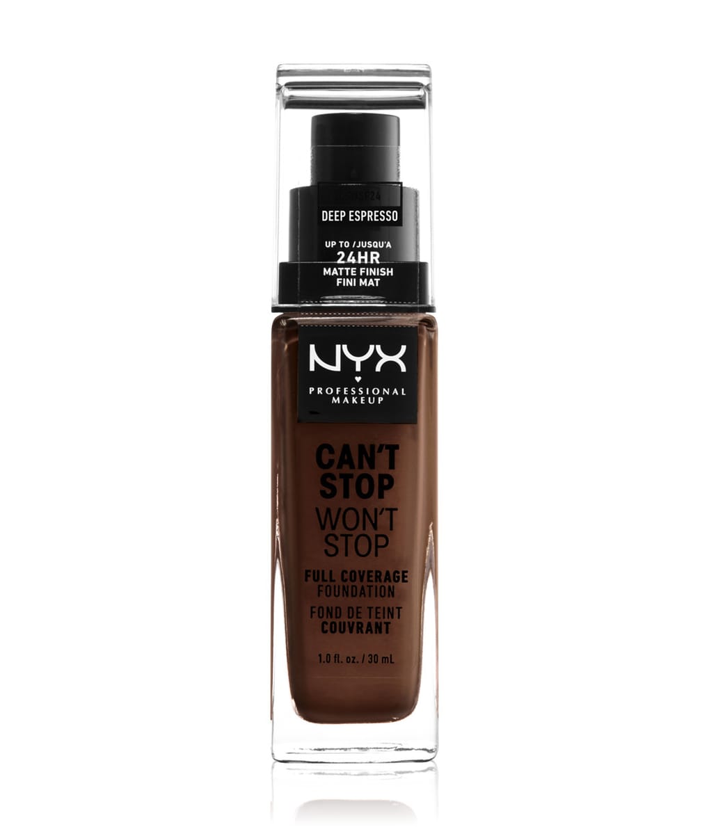 NYX Professional Makeup Can't Stop Won't Stop Flüssige Foundation 30 ml 800897157401 base-shot_de