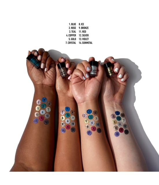 NYX Professional Makeup Glitter Brilliants Glitzer 2.5 g 800897847449 visualImage