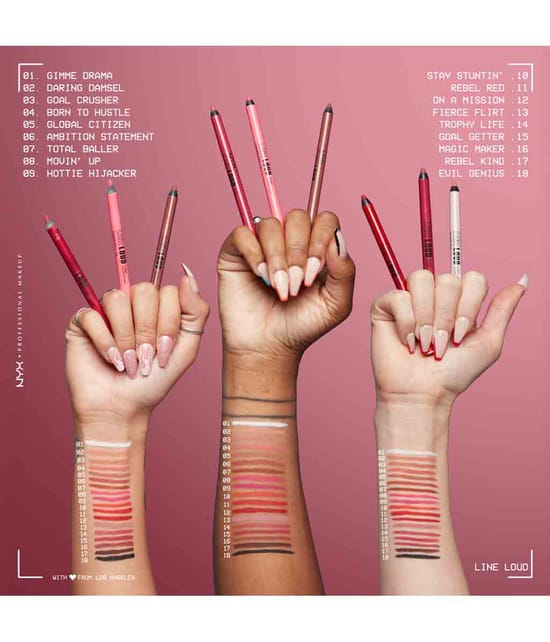 NYX Professional Makeup Line Loud Lipliner 1.2 g 800897221669 visual-shot_de