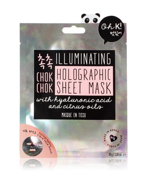Oh K! Chok Chok Holographic Tuchmaske  1 Stk