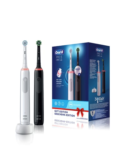 Oral-B Pro 3 3900 Duopack Black & White Elektrische Zahnbürste kaufen ...