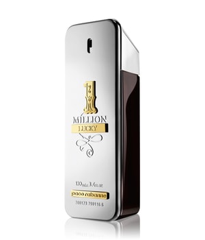 Paco Rabanne 1 Million Lucky Eau de Toilette (EdT) 100 ml für Männer, Farbe: Gold, Weiß