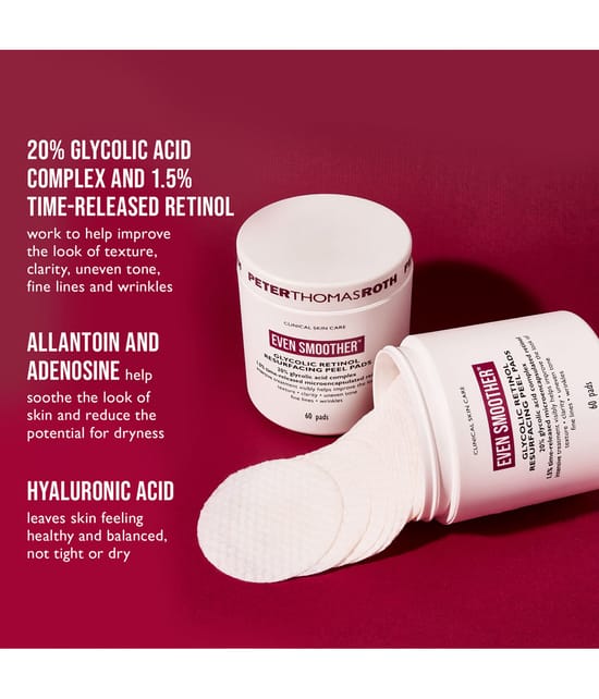 Peter Thomas Roth EVEN SMOOTHER Gesichtspeeling 60 Stk 0670367017517 detail-shot_de