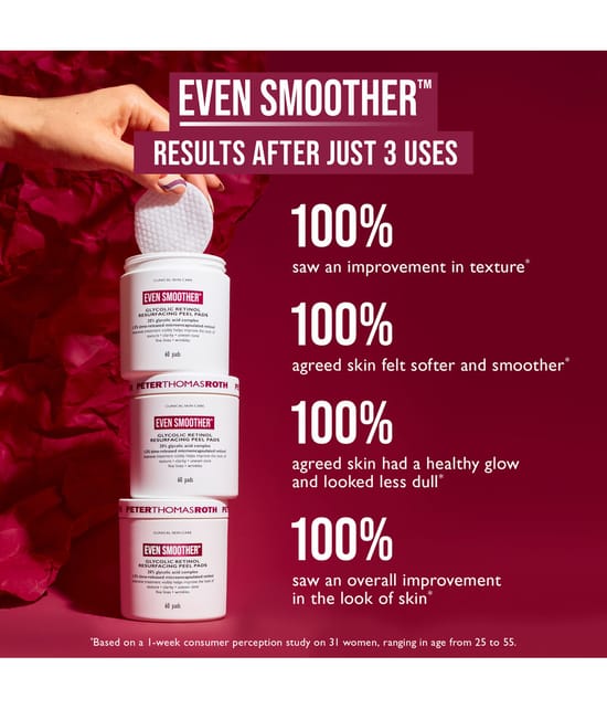 Peter Thomas Roth EVEN SMOOTHER Gesichtspeeling 60 Stk 0670367017517 visual3-shot_de