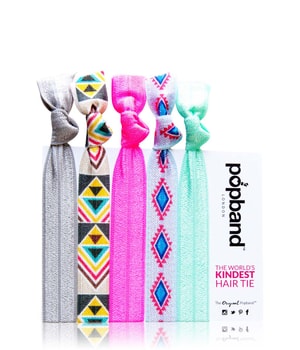 Popband London Printed Tribal Haargummi  5 Stk