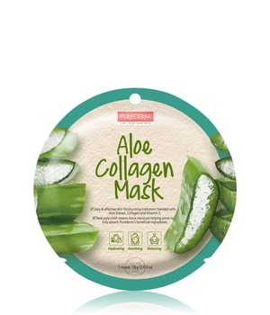 PUREDERM Aloe Collagen Tuchmaske  1 Stk