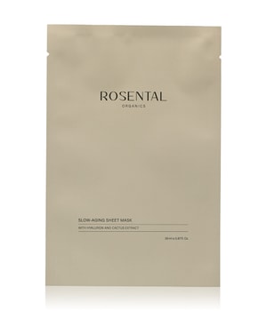 Rosental Organics Slow-Aging Sheet Mask with Hyaluron and Cactus Extract Tuchmaske 1 Stk