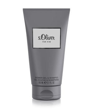 s.Oliver For Him Duschgel 150 ml für Männer, Farbe: Schwarz