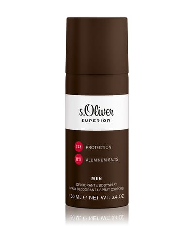 s.Oliver Superior Men Deodorant Spray 150 ml 4011700858248 base-shot_de