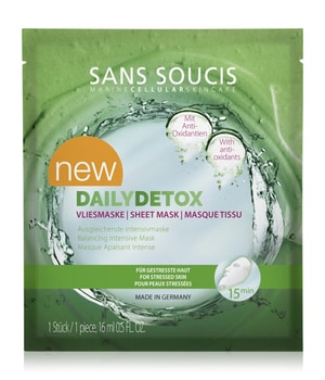 Sans Soucis Daily Detox Gestresste Haut Tuchmaske  1 Stk