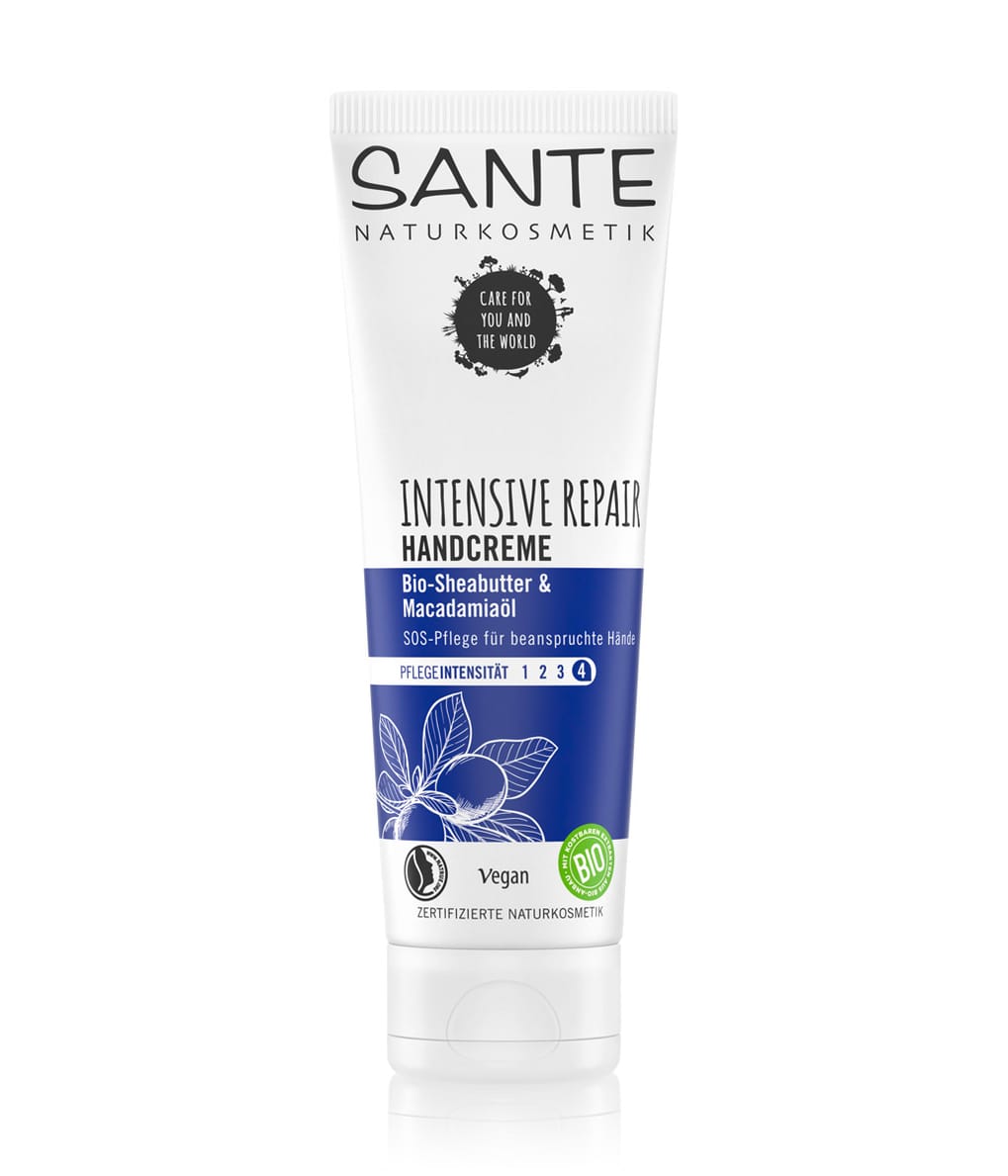 Sante Bio-Sheabutter & Macadamianussöl Handcreme 75 ml 4025089081319 base-shot_de