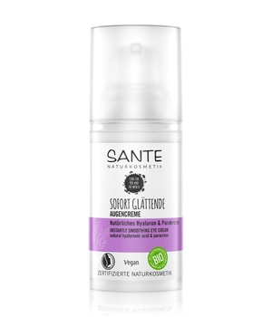 Sante Natürliches Hyaluron & Parakresse  Sofort Glättende Augencreme Augencreme  15 ml
