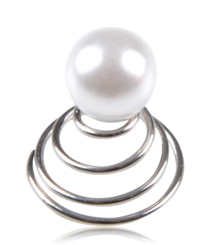 Solida y.e.s. Haarspirale mit Perle Elfenbein Haarschmuck  6 Stk