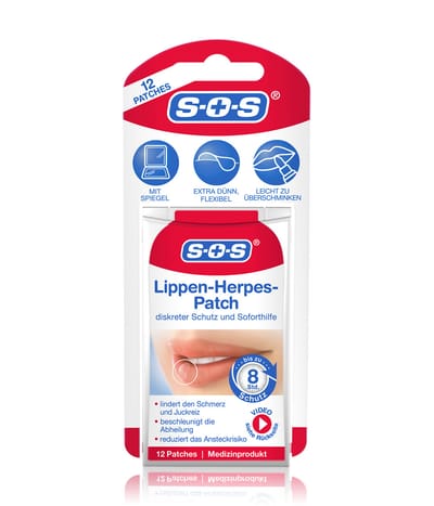 SOS Lippen-Herpes-Patch Lippenpad 12 Stk 4036581526949 base-shot_de