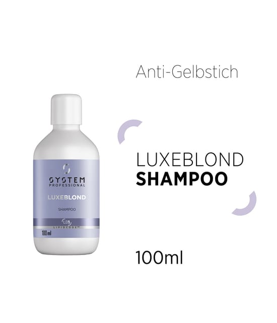System Professional LipidCode LuxeBlond Haarshampoo 100 ml 4064666085715 pack-shot_de