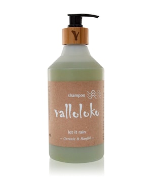 Valloloko Let It Rain Geranie & Hanföl Haarshampoo 500 ml unisex