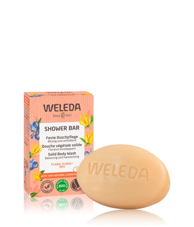 Weleda Ylang Ylang + Iris Festes Duschgel 75 g 4001638529952 base-shot_de