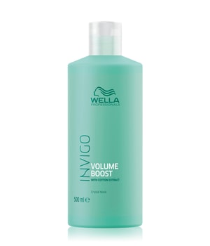 Wella Invigo Volume Boost Crystal Haarmaske 500 ml für Frauen, Farbe: Grün, Weiß