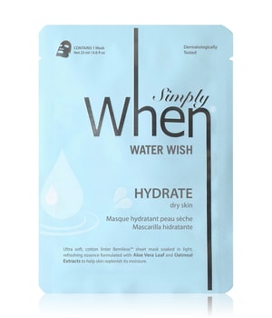 when Simply Water Wish Tuchmaske  1 Stk