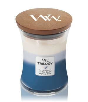 WoodWick Beachfront Cottage Hourglass Duftkerze  275 g